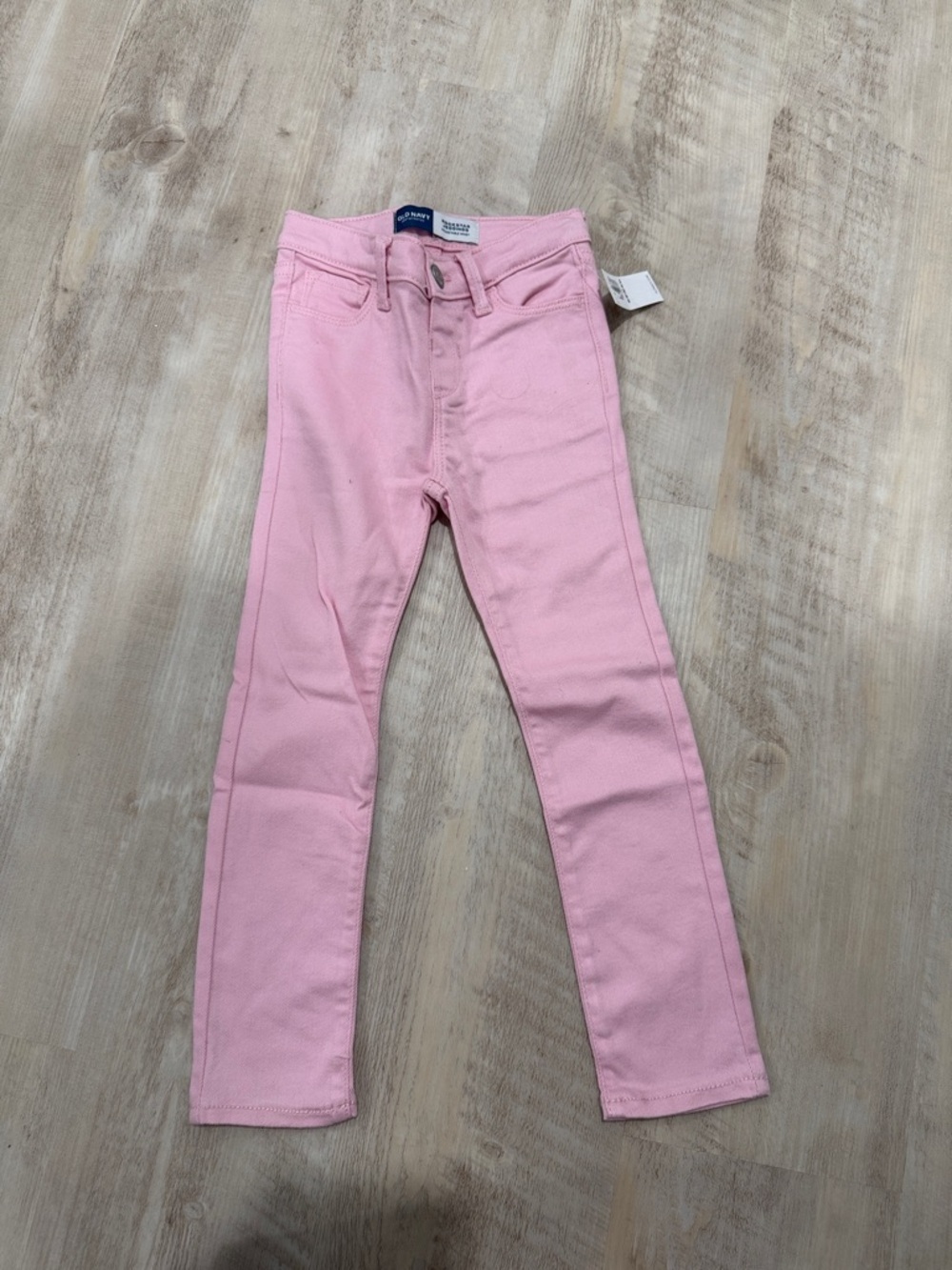 Old Navy Light Pink Stretch Skinny Jeans for Kids
